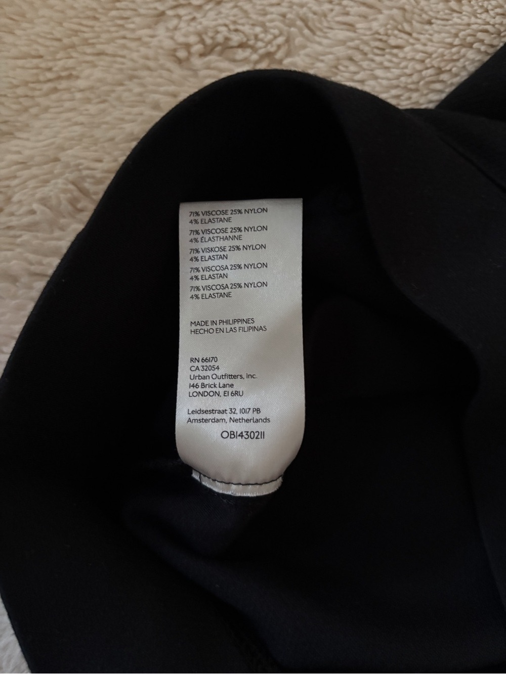 Maeve Anthropologie Eve Flare Ponte Pants Black Pull-On Pockets Medium - Picture 5 of 6